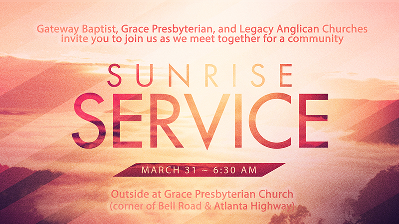 Easter Sunrise Service 2024